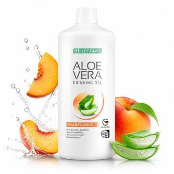 Питний гель Алое Вера зі смаком Персіка LR 1000 мл без цукру, Aloe Vera Peach для комфорту травлення ,1000 мл 80750 фото